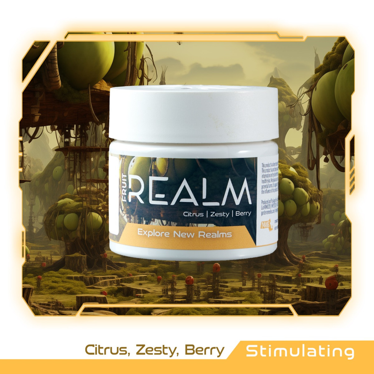 Photograph of product: REALM - Blurberry - Hybrid - 7g