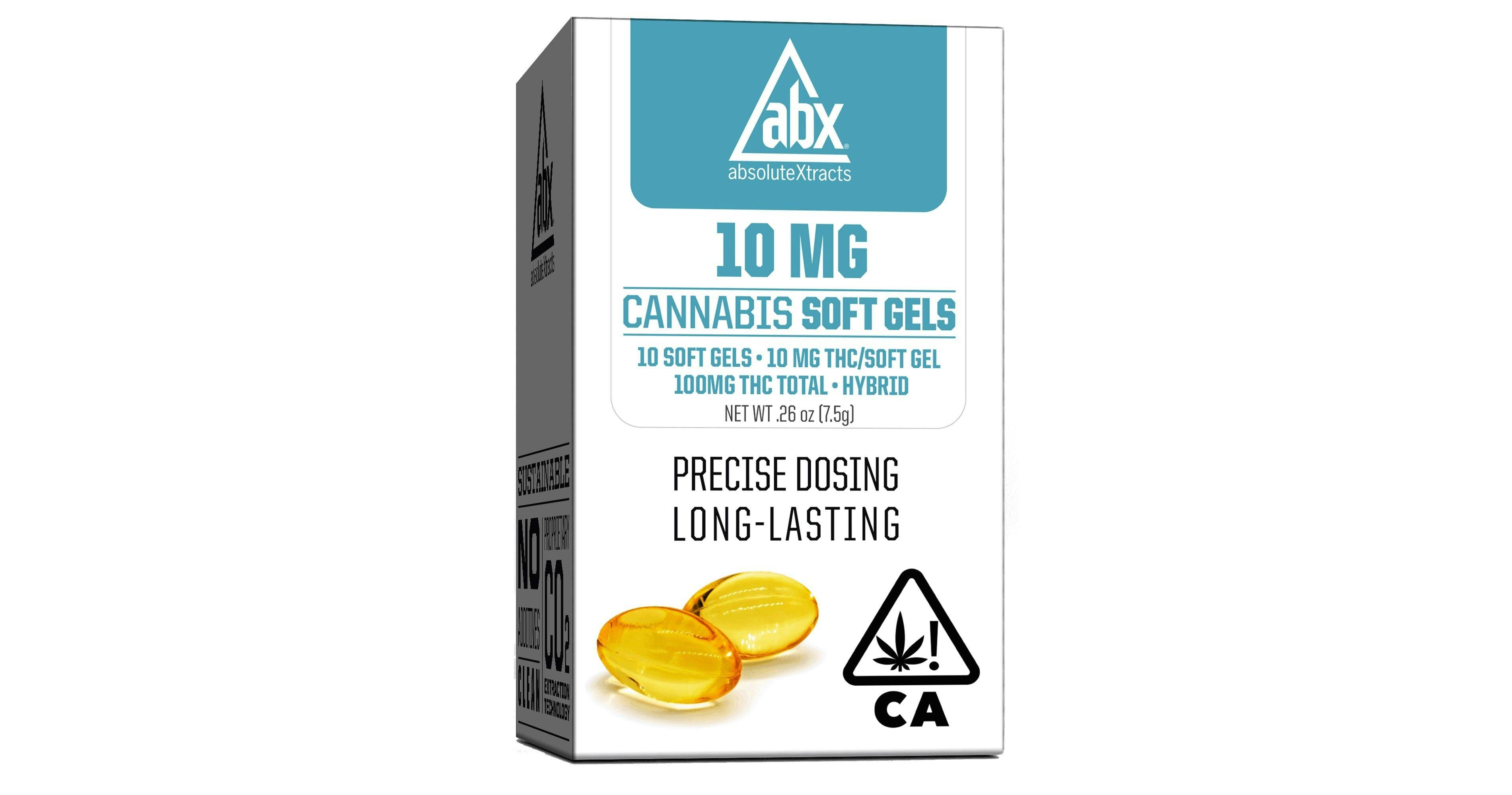 Photograph of product: ABX - Soft Gels TH-oui (10mg) 10 caps