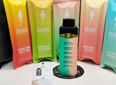 Photograph of product: Rainbow Sherbet (H) x Tangie Sunrise (S) - Dual Chamber Disposable Vape