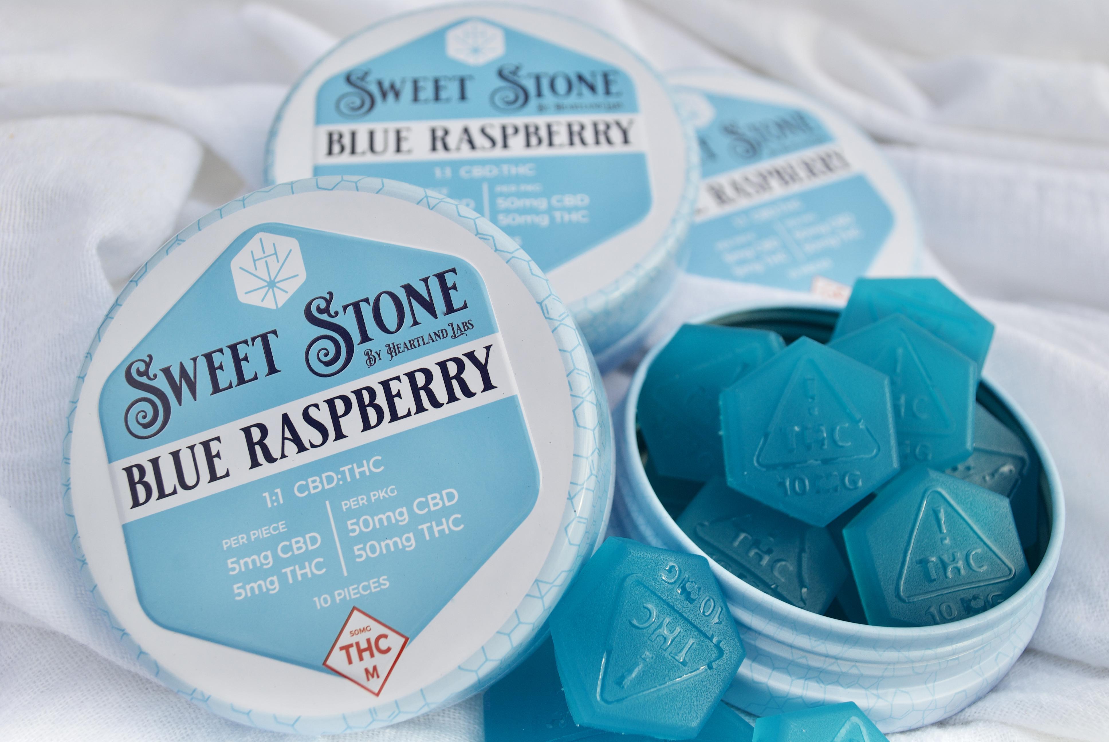 Photograph of product: Blue Raspberry 1:1 - 50mg