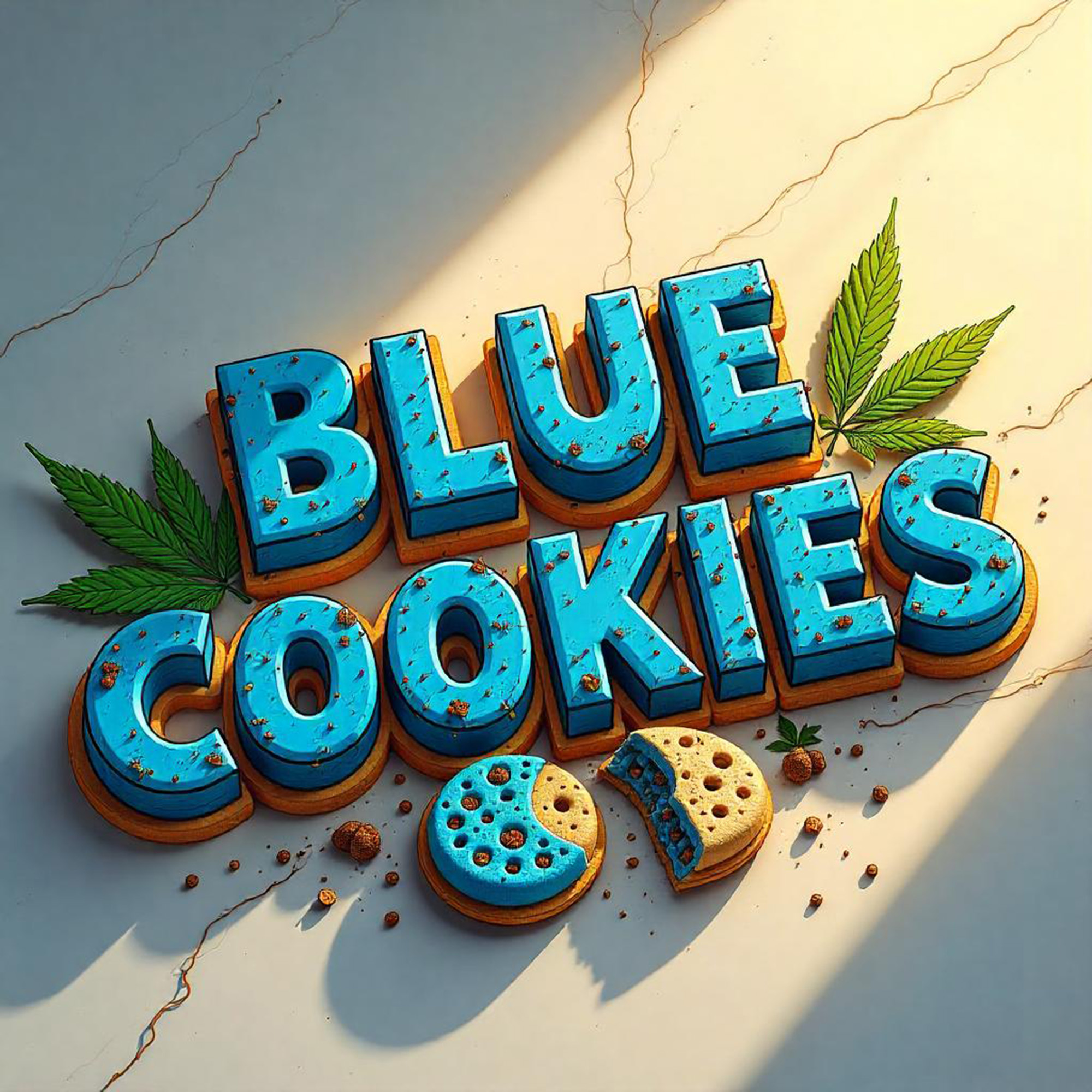 Photograph of product: DELI - Blue Cookies - 28g