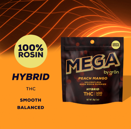 Photograph of product: Mega - 100mg - Peach Mango - Flav