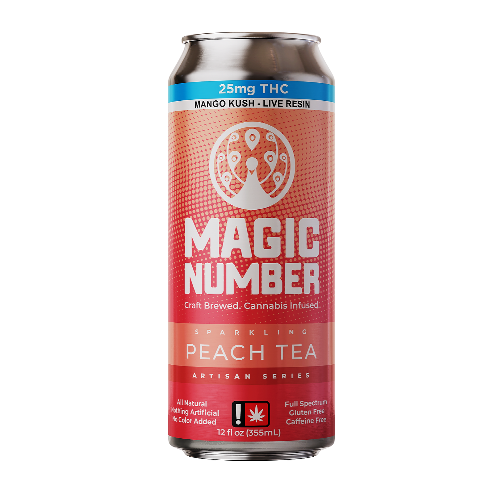 Photograph of product: 25mg Peach - Tea - Magic Number