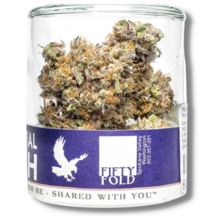 Photograph of product: Dante's Inferno Flower (Fifty Fold) - 3.5g