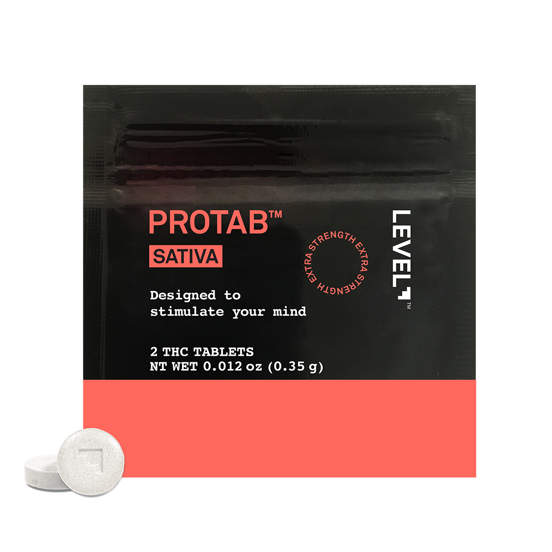 Photograph of product: Level PROTAB | Oui'd | 25mg/2pk