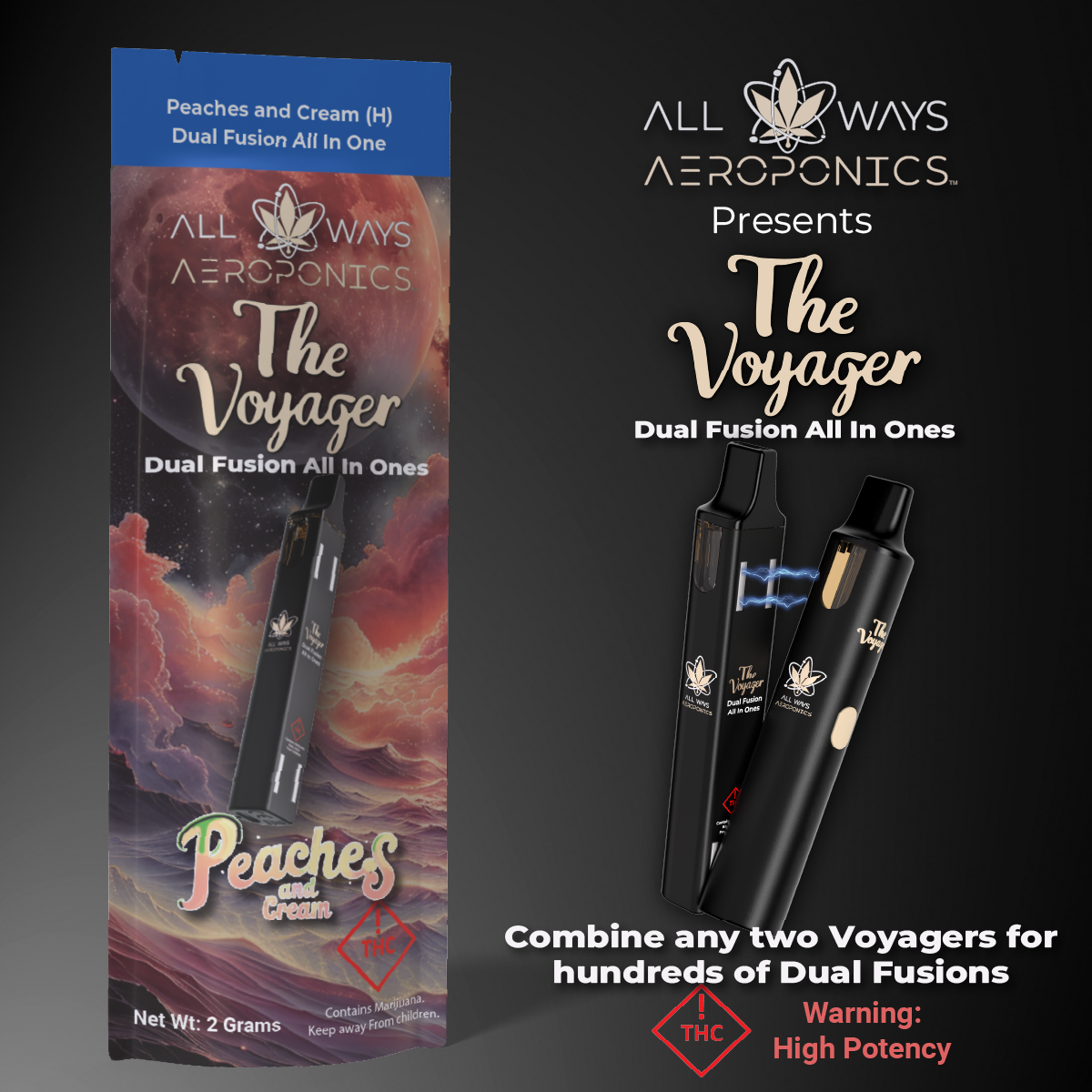 Photograph of product: AWA Voyager Dual Fusion - Peaches and Cream