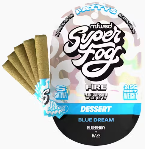 Photograph of product: Blue Dream Fire-Fattys, 5-Pack