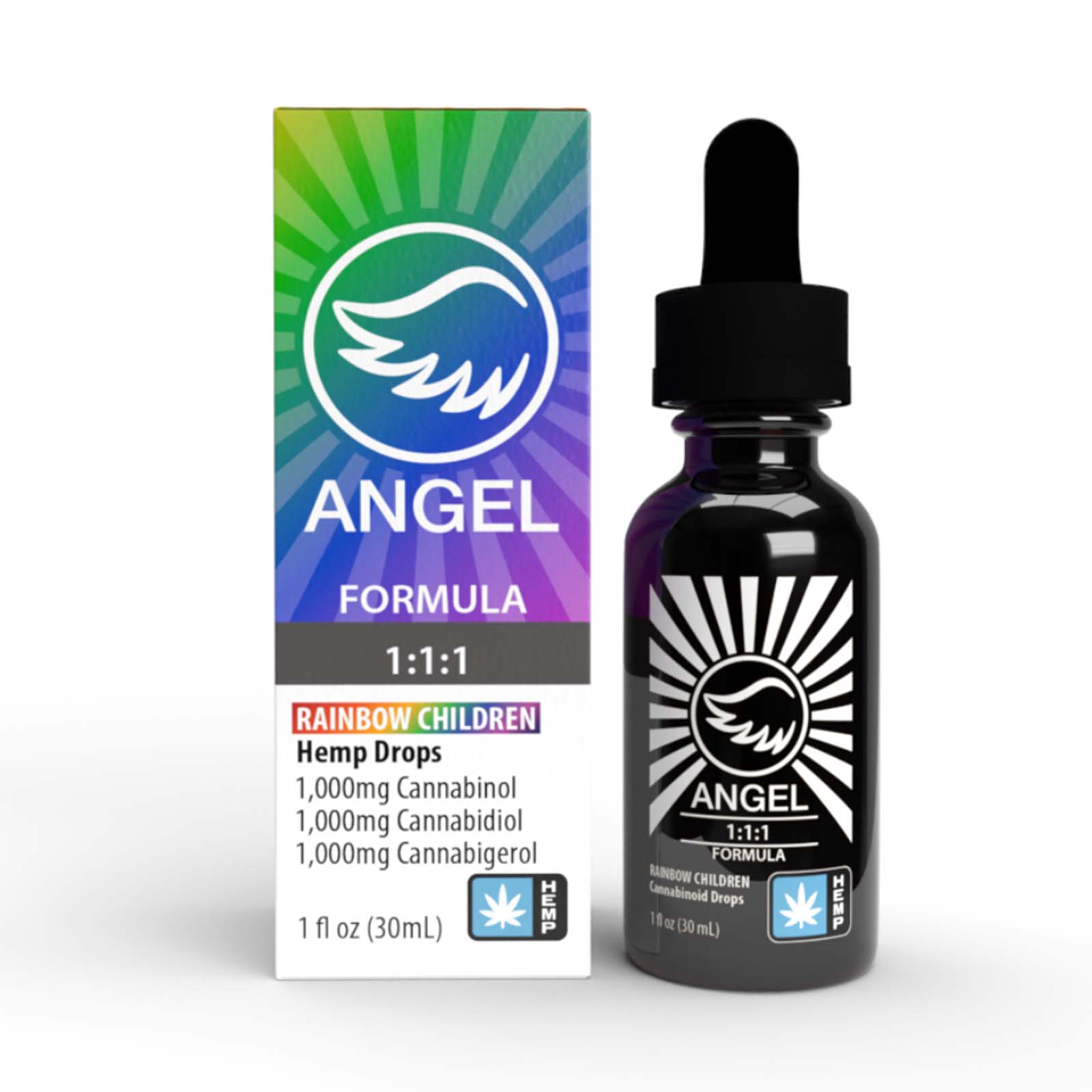 Photograph of product: Rainbow Children 1:1:1 CBD/CBG/CBN Drops | 3000mg