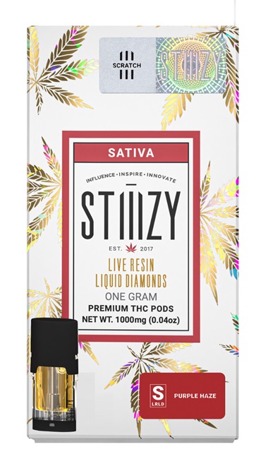 Photograph of product: Purple Haze (S) .85g LR Liquid Diamonds Pod