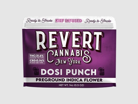 Photograph of product: REVERT | GROUND FLOWER | DOSI PUNCH | 14G
