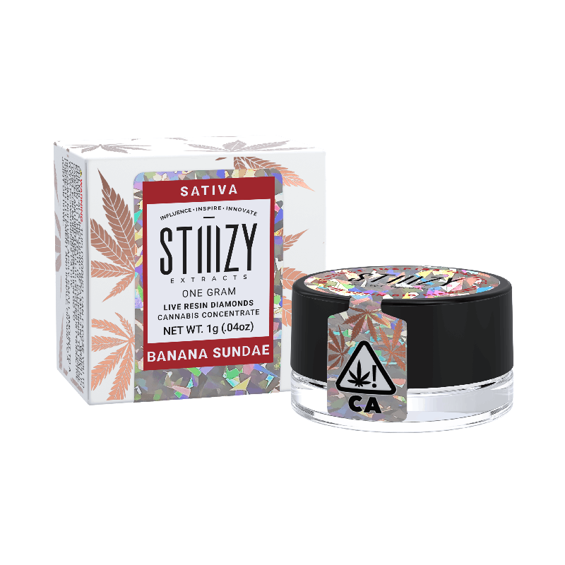 Photograph of product: Banana Sundae Live Resin Diamonds 1g