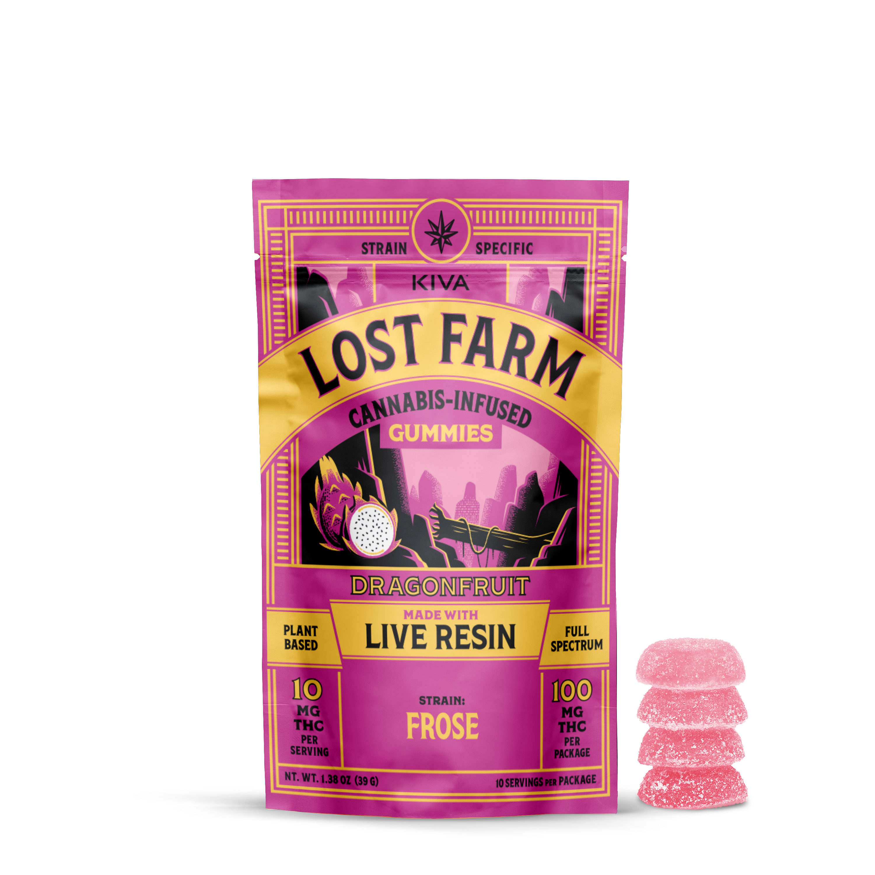 Photograph of product: Dragonfruit x Fros | Live Resin | 100mg