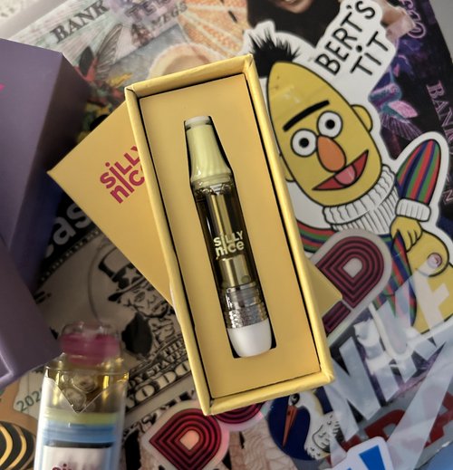 Photograph of product: Silly Nice Northern Lights 510 Vape Cartridge 1g