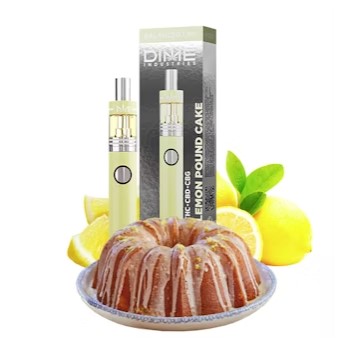 Photograph of product: Lemon Pound Cake | 3:2:1 TH-oui:CBD:CBG | 2g Disposable