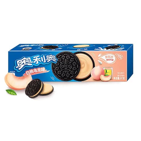 Photograph of product: Convenience Products | - Baked Goods | Oreo Biscuit Peach Oolong