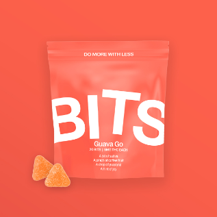 Photograph of product: [REC] BITS | Guava Go | 100mg Soft Chews