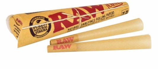 Photograph of product: Raw | Classic 1 1/4" Cones | 6pk