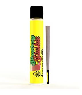 Photograph of Product: Biscotti Strawberry Slushie 1g Hash Infused Preroll