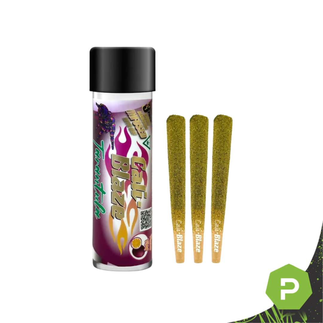 Photograph of product: Cali Blaze Infused Liquid Diamonds 3pk | Passion Fruit