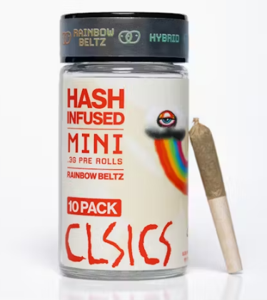 Photograph of product: au chocolat PREROLL 10PK HYBRID RAINBOW BELTZ