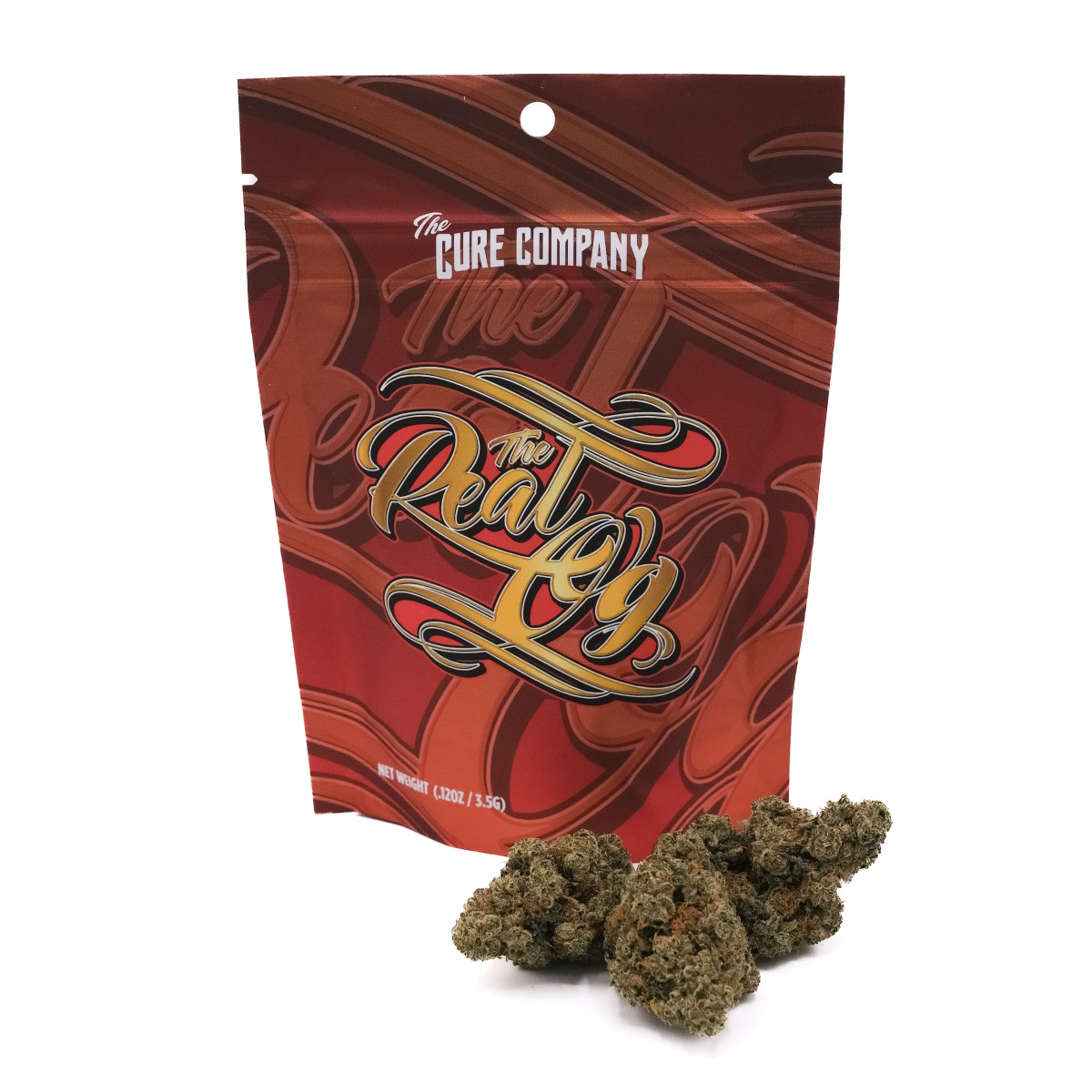 Photograph of product: THE CURE COMPANY - The Real OG - 3.5g