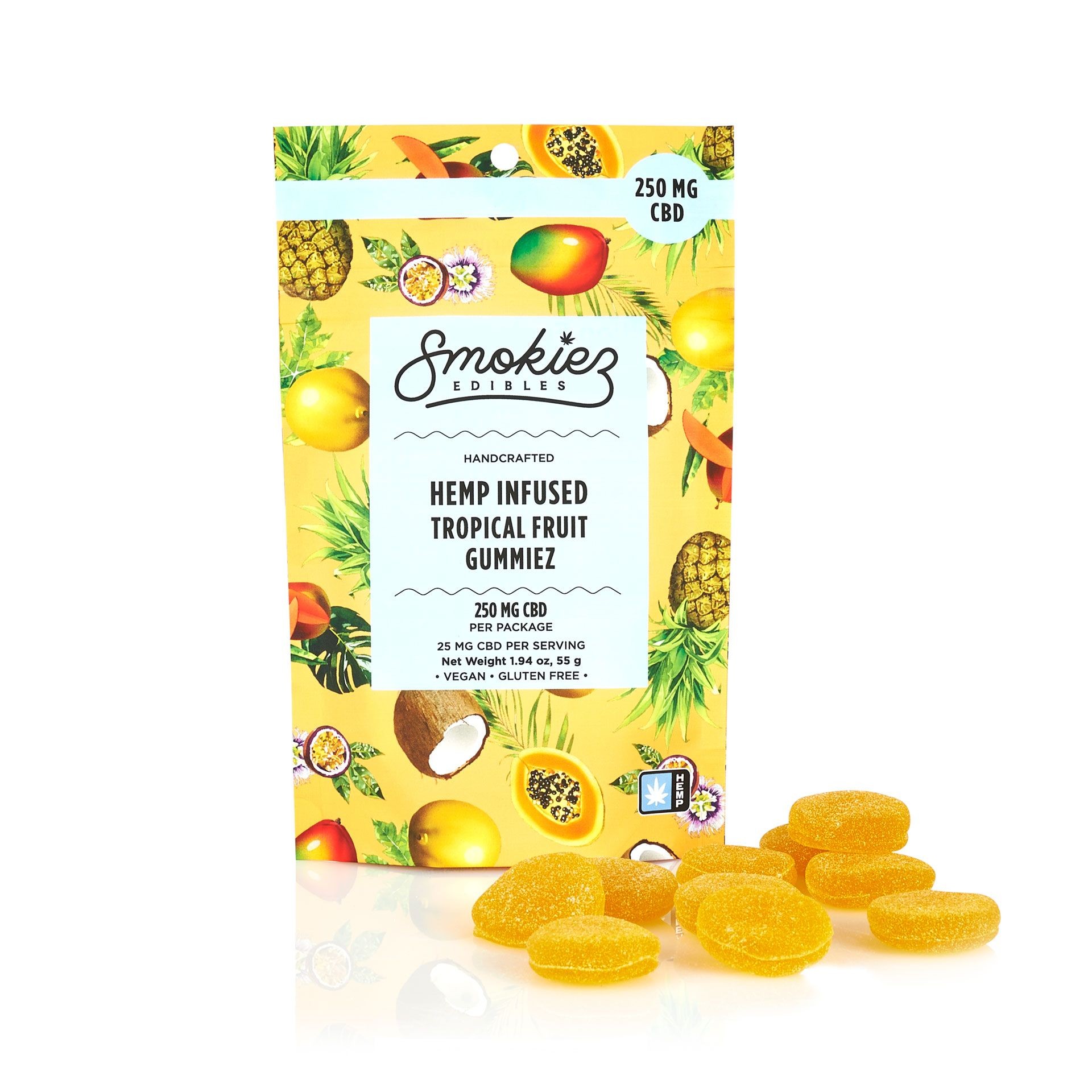 Photograph of product: Smokiez - Sour Cherry 10-Pack (TH-oui-V: 93.54mg)