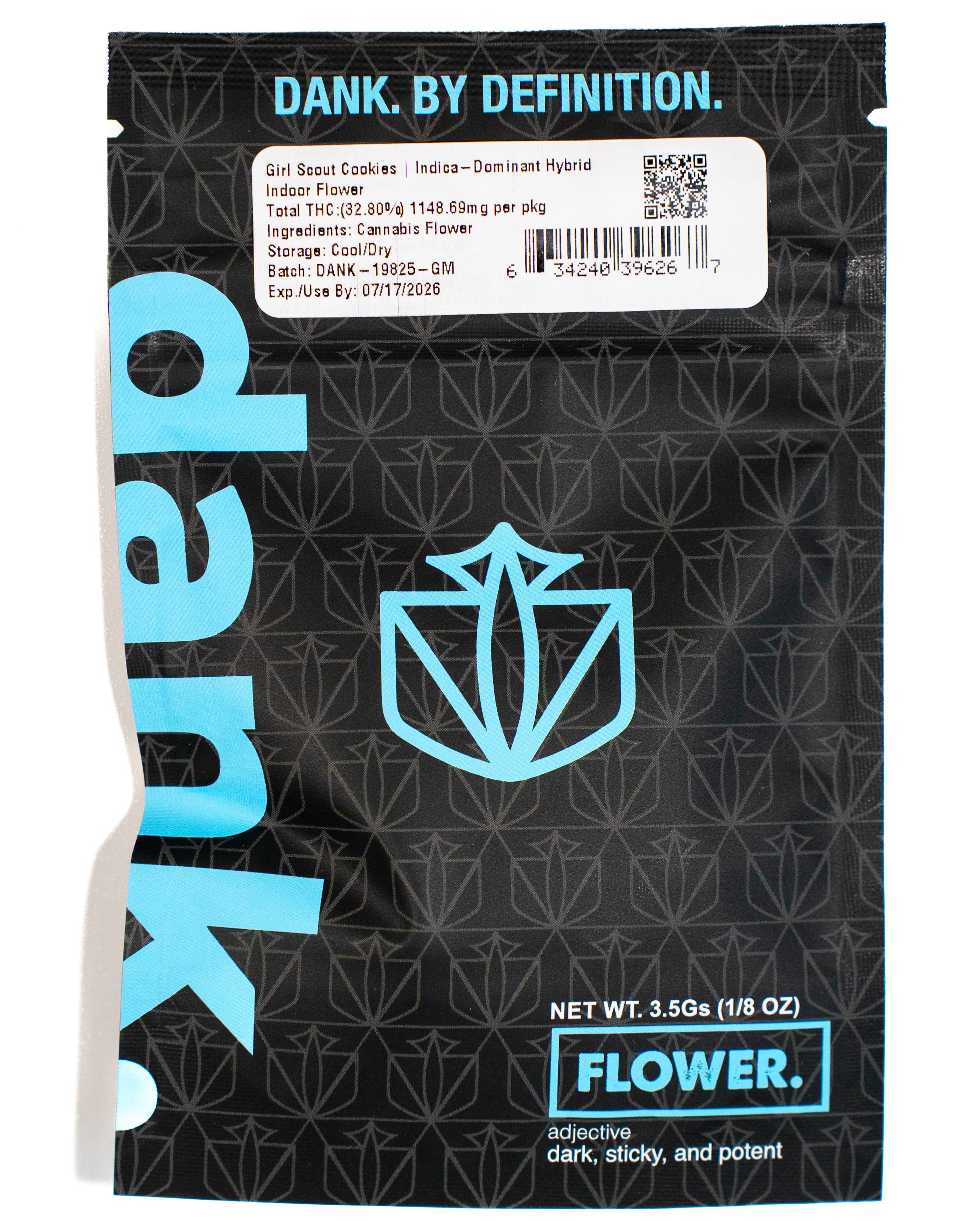 Photograph of product: DANK | Flower | Girl Scout Cookies - 3.5g
