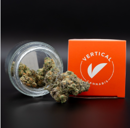 Photograph of Product: Banana Splitz - Vertical Cannabis - 7g Pre-Packaged
