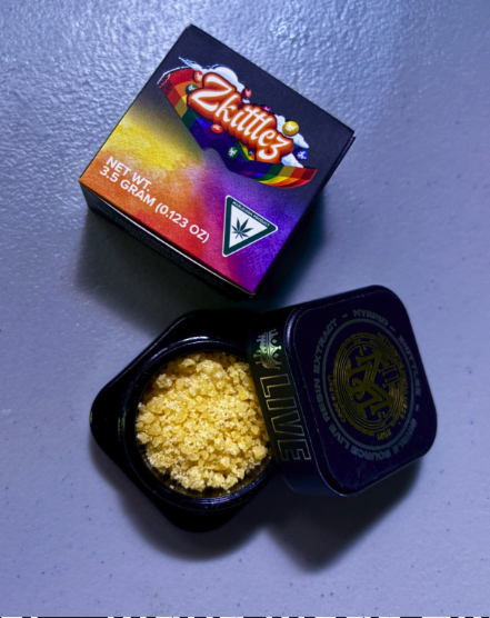 Photograph of product: Muha Meds Live Resin - Zkittles