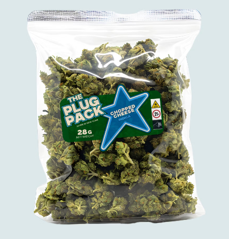 Photograph of product: The Plug Pack | Chopped Cheese | 28G