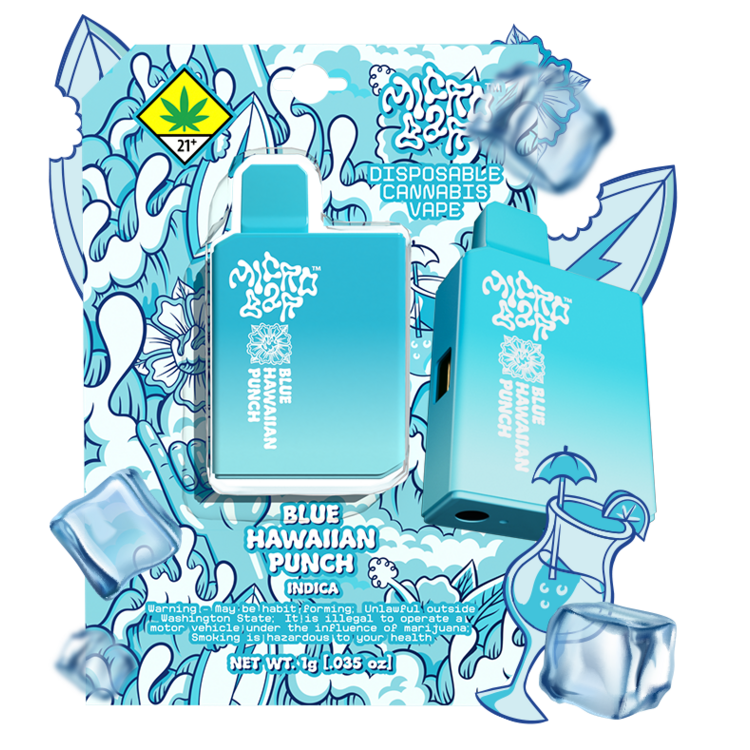 Photograph of product: Micro Bar - Disposable - Blue Hawaiian Punch