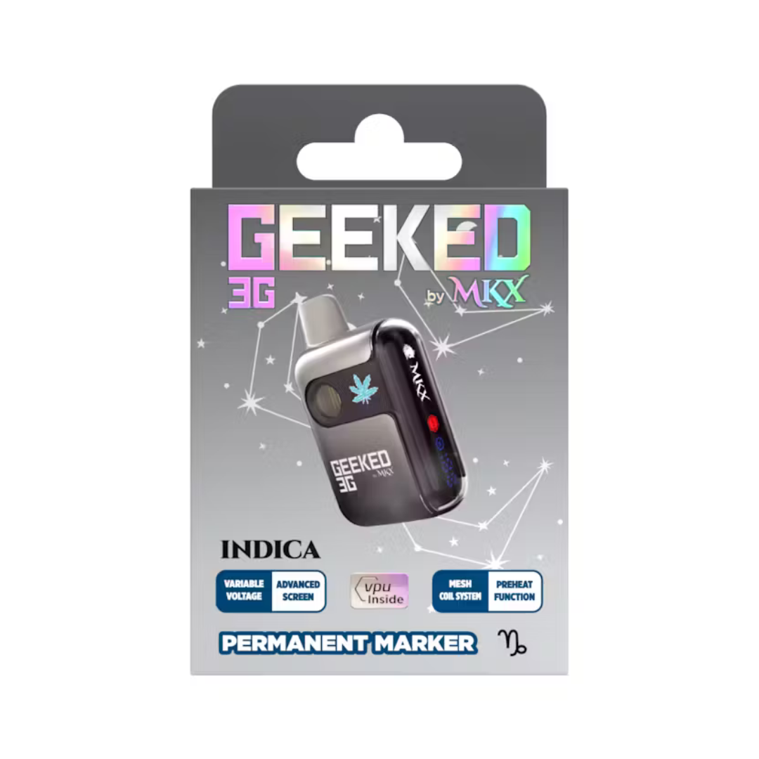 Photograph of product: Geeked | Permanent Marker Disposable Vape | 3g
