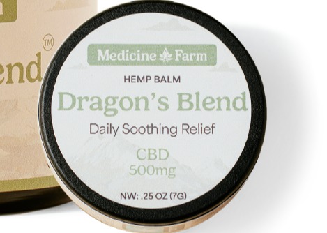 Photograph of product: HEMP Dragons Blend Mini 0.25 oz (Medicine Farms)