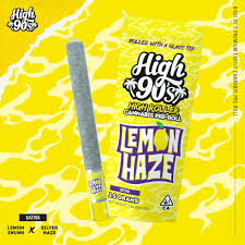 Photograph of product: High 90's: Lemon Haze 1.5g preroll