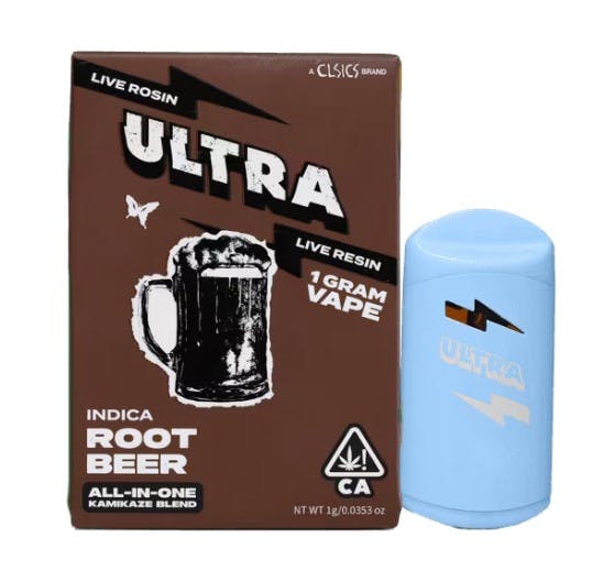 Photograph of product: Root Beer LR Disposable 1g - Disposable