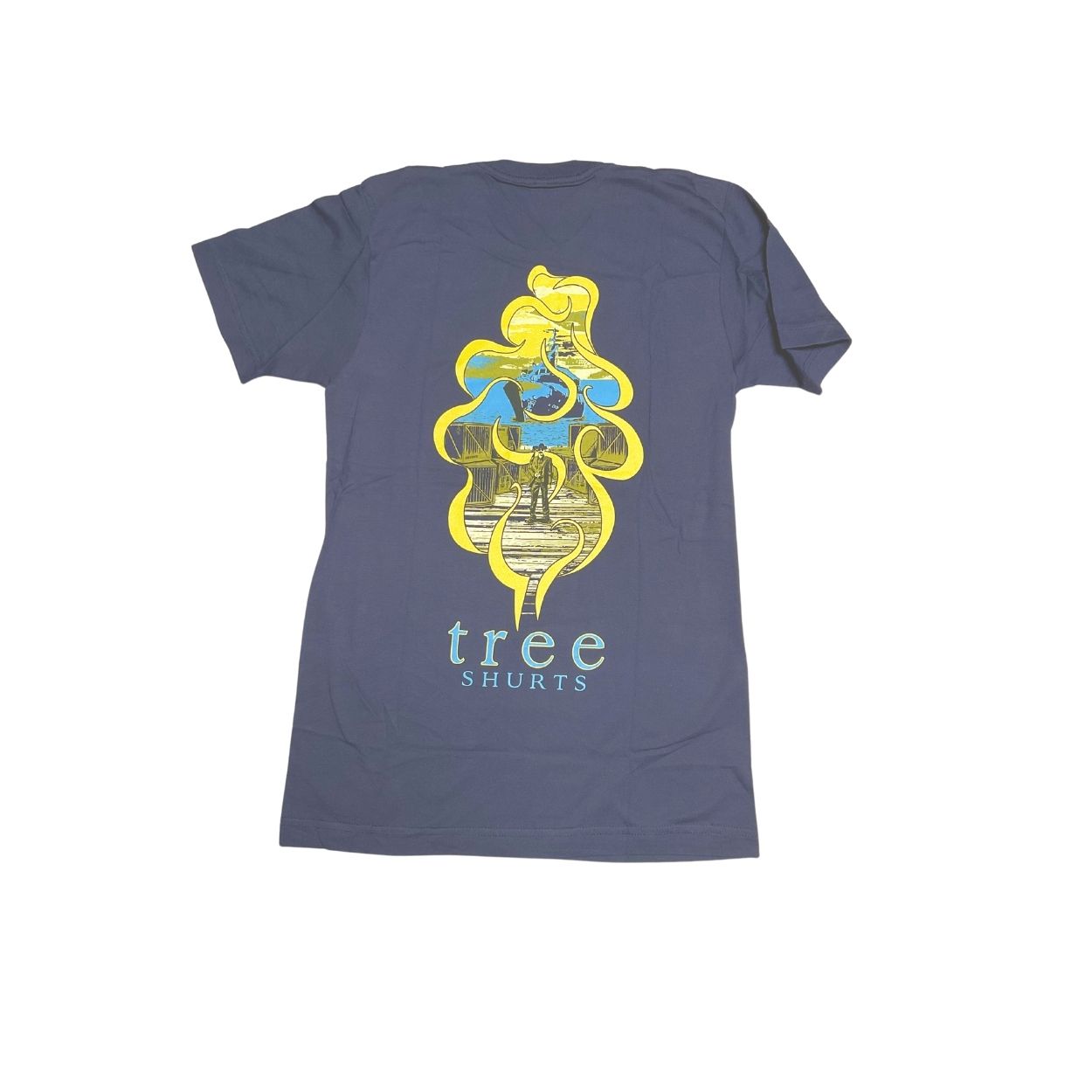 Photograph of product: Tree Shurts OG Kush T-Shirt - Navy (Women's Medium)