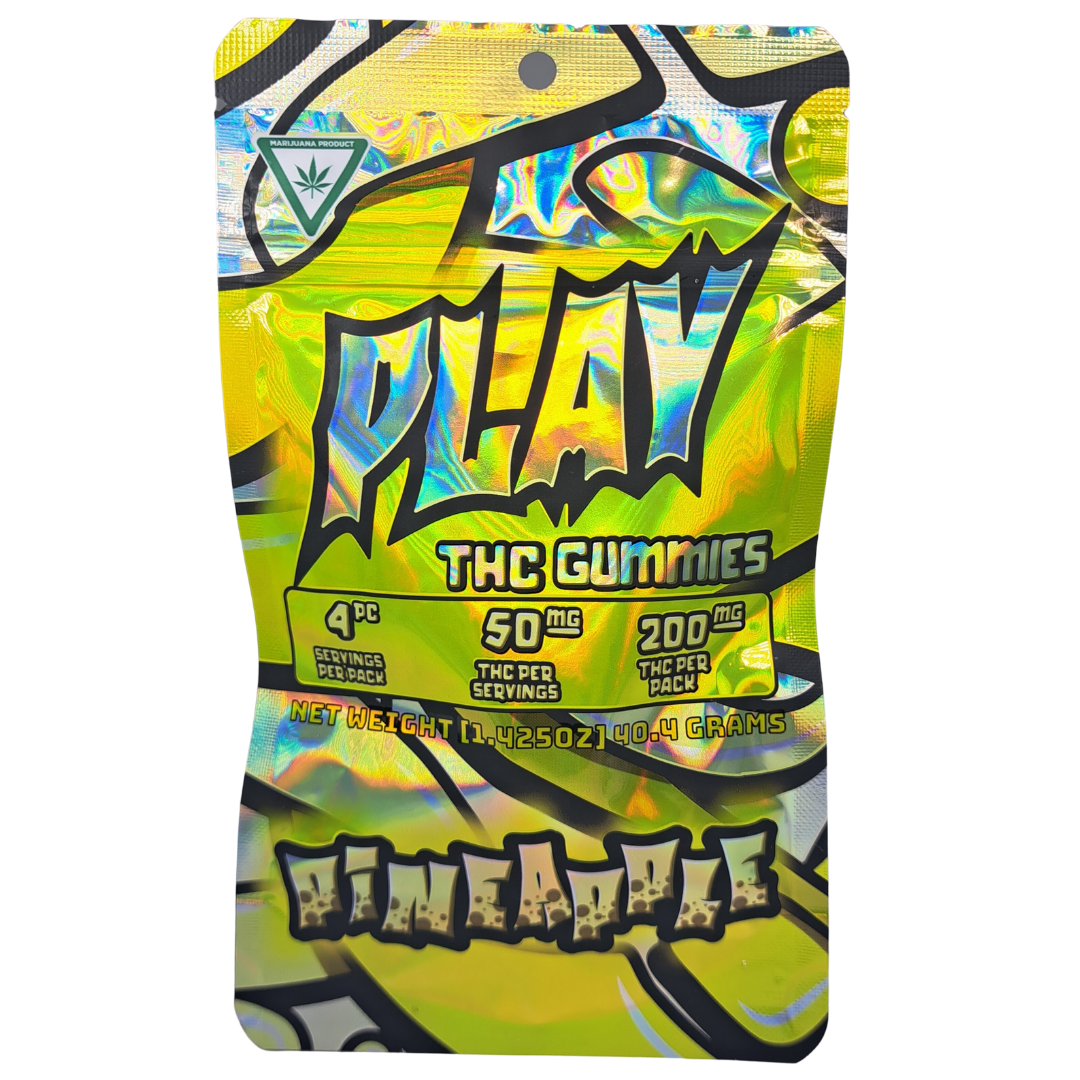 Photograph of product: Pineapple Gummies 4x50