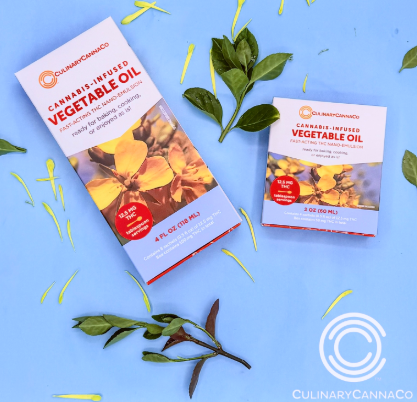 Photograph of product: Infused Vegetable Oil | 8pk 100mg