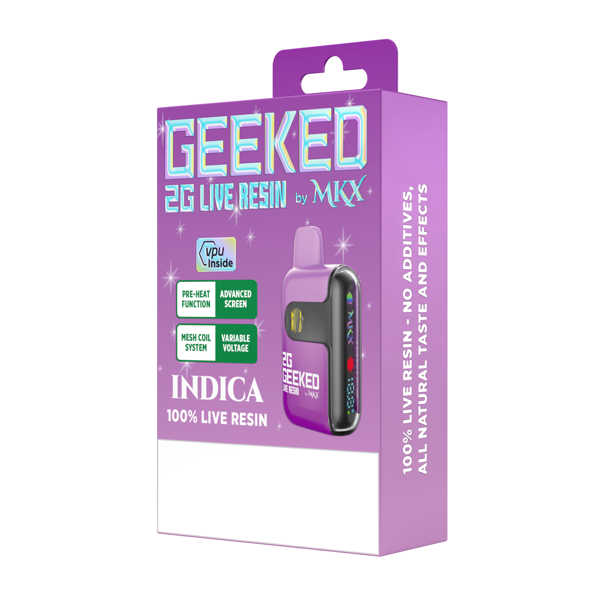 Photograph of product: Blue Glue Live Resin Disposable