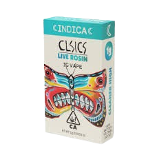 Photograph of product: CLSICS | Berry Prizm Live Rosin Cartridge | 1g