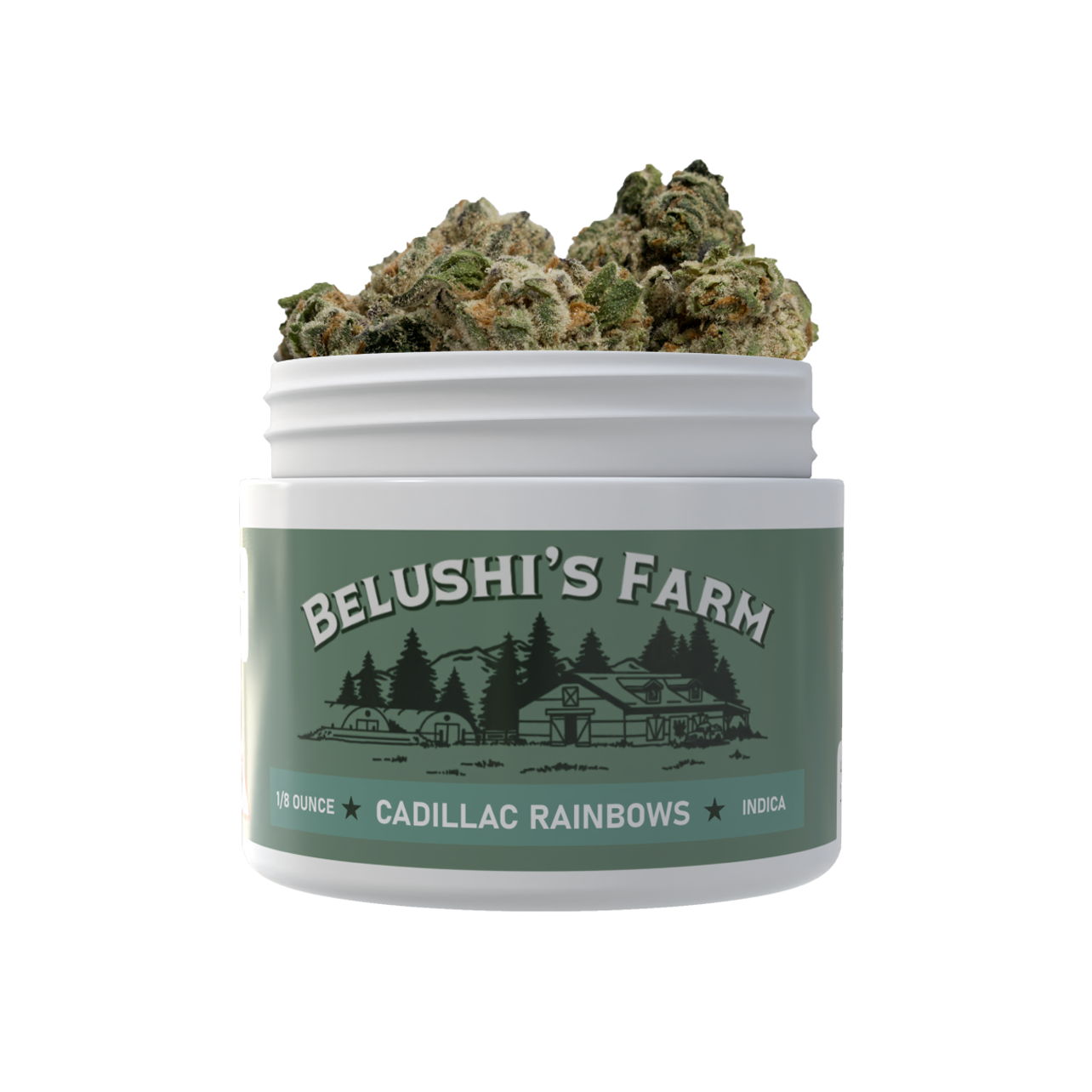 Photograph of product: Premium | Cadillac Rainbows | Belushi's Farm - 7g