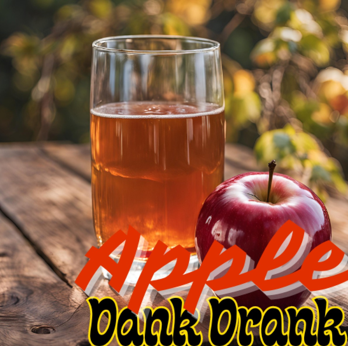 Photograph of product: Apple (100mg) Dank Drank by GoodSinse