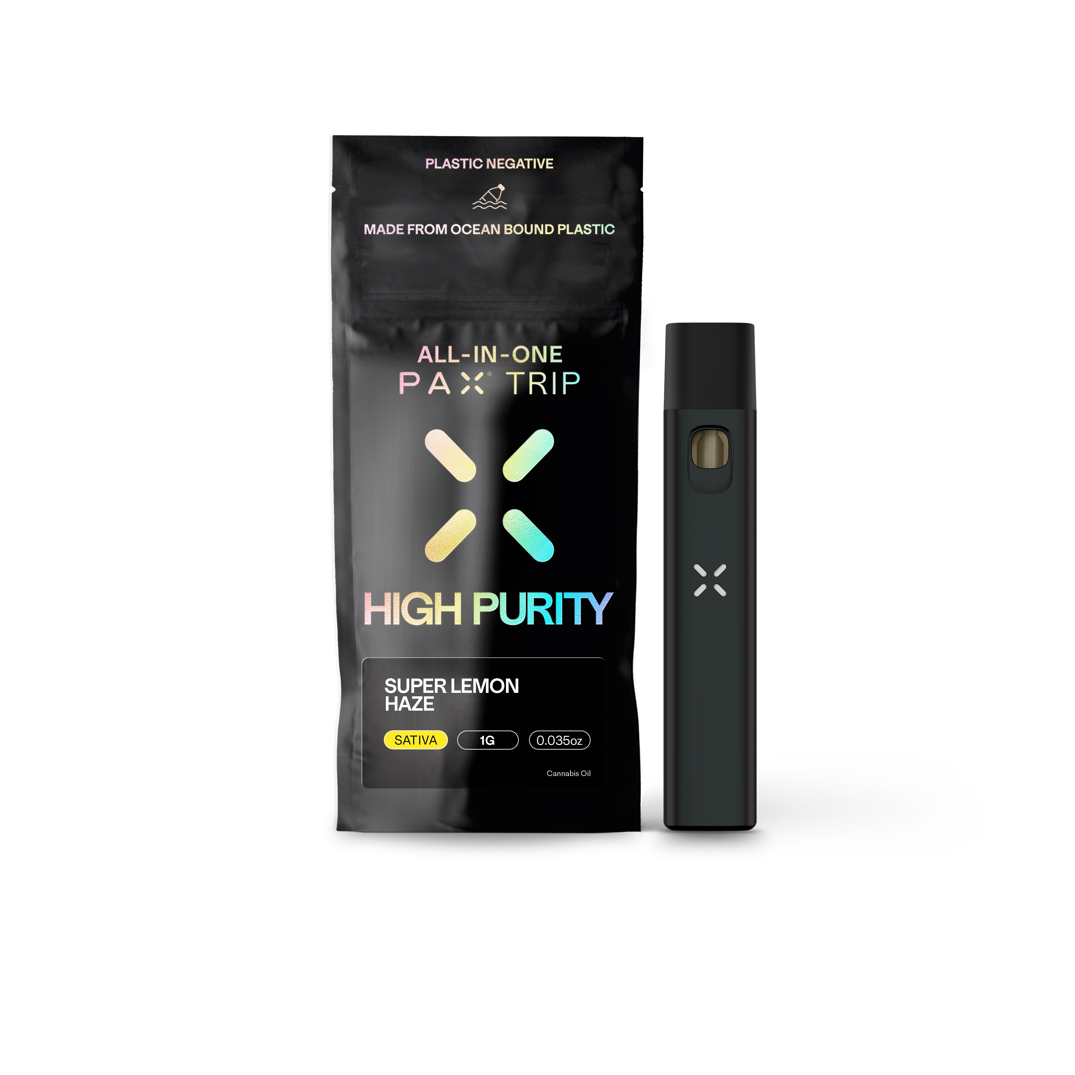 Photograph of product: Pax | AIO | Super Lemon Haze | High Purity |  1g