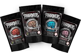 Photograph of product: Pharmers Hard Knox Butterscotch 100mg