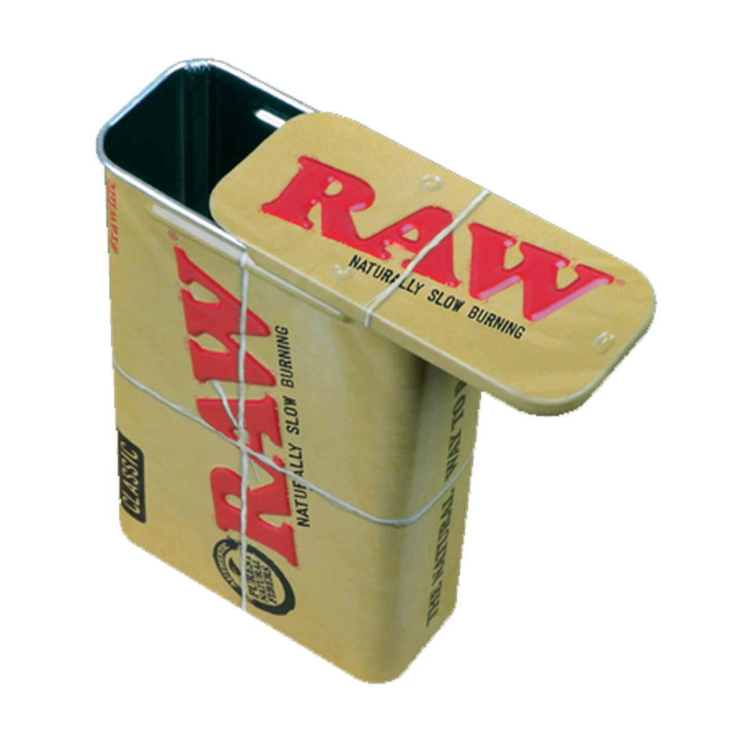 Photograph of product: RAW Slide Top Tin