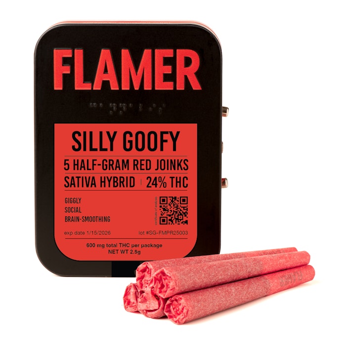 Photograph of product: FLAMER | Silly Goofy | .5g | 5pk | Preroll