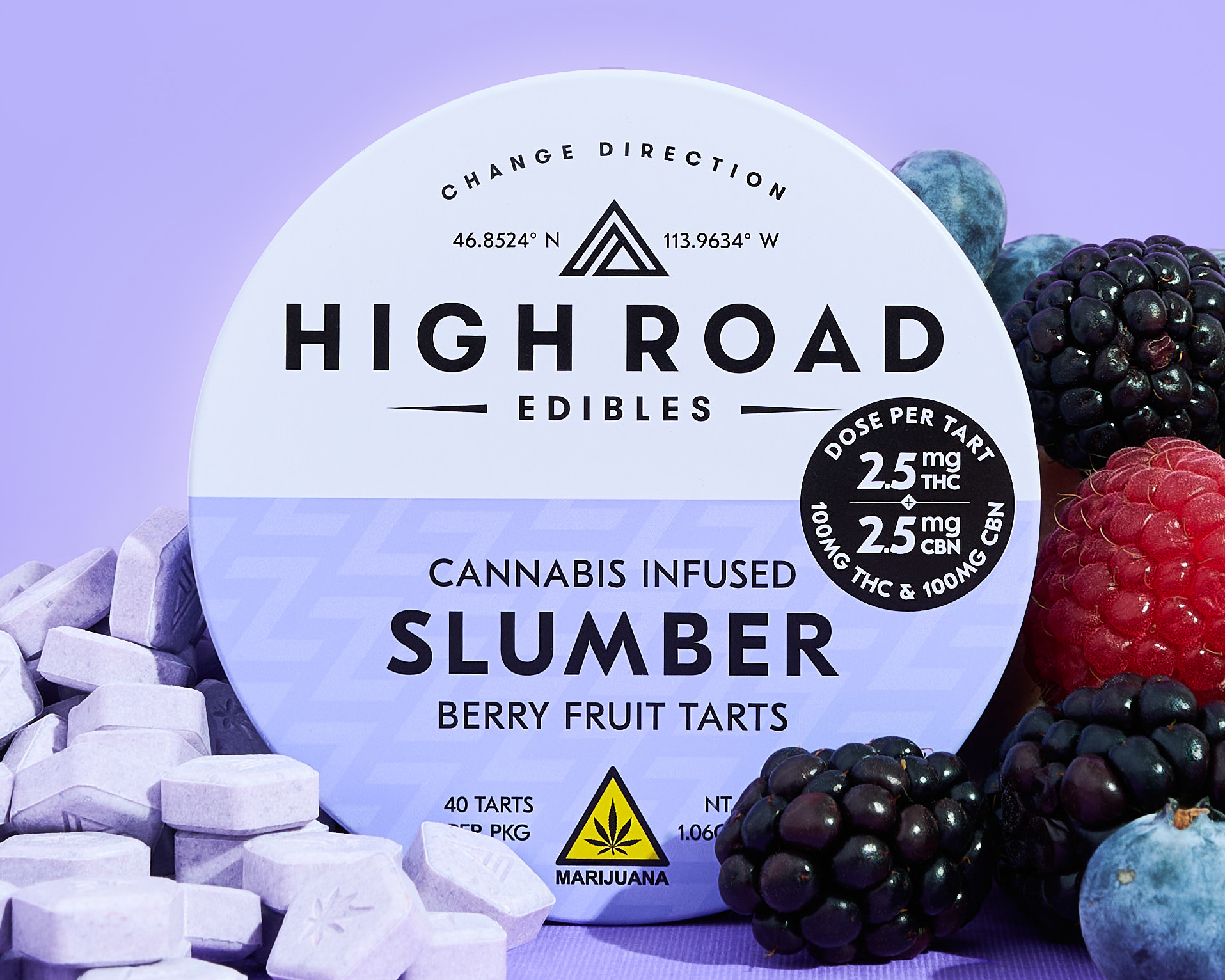 Photograph of product: Fruit Tarts | High Road | Slumber Berry