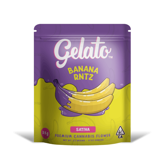 Photograph of product: Banana Rntz  | 3.5g Flower