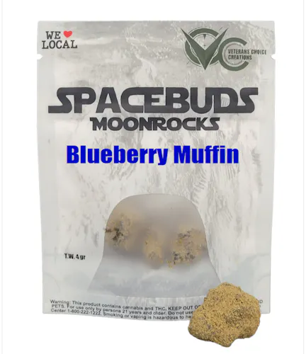 Photograph of product: Blueberry Muffin MoonRocks [J40] - 4g