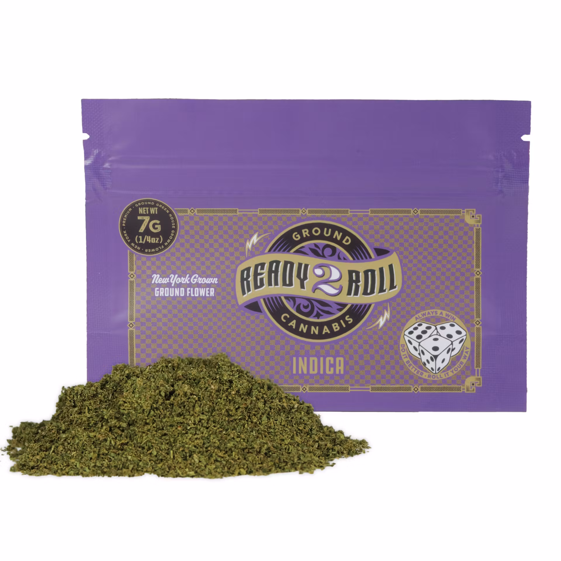 Photograph of product: Ready 2 Roll | Oui'd Blend Ground Flower - 7g